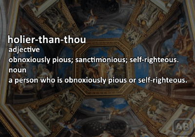 HolierThanThou