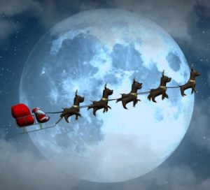 Santa - Full moon